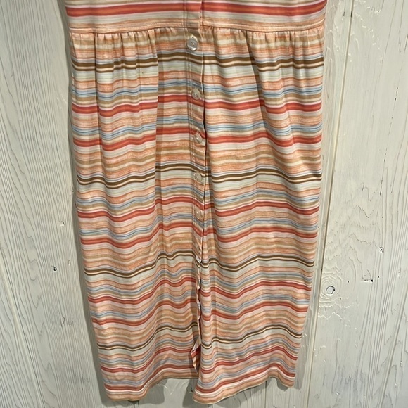 Talbots Short Sleeve Long Dress with Buttons, Size M - Picture 3 of 10